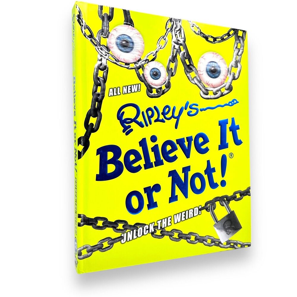 Ripley's Believe It or Not! Unlock the Weird! Volume 13 Hardback Book Kids